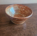 Wheel-Thrown Stoneware Small Bowl – Brown Glaze