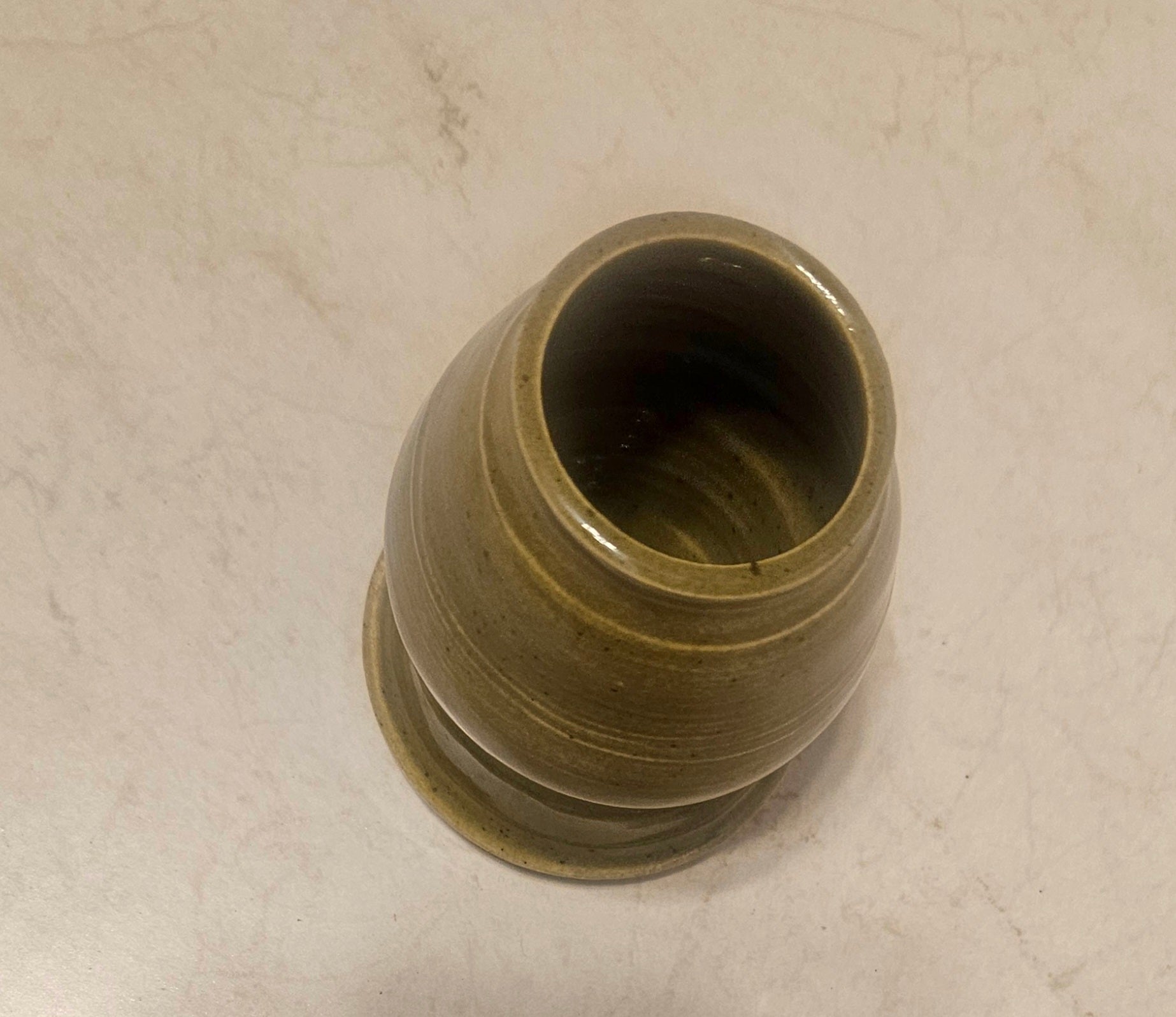 Miniature Olive Vase