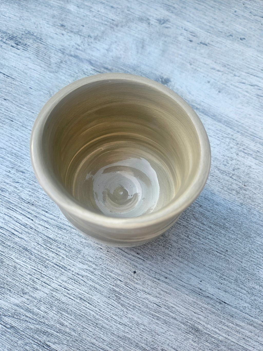 Sage & White Marbled Mini Vase
