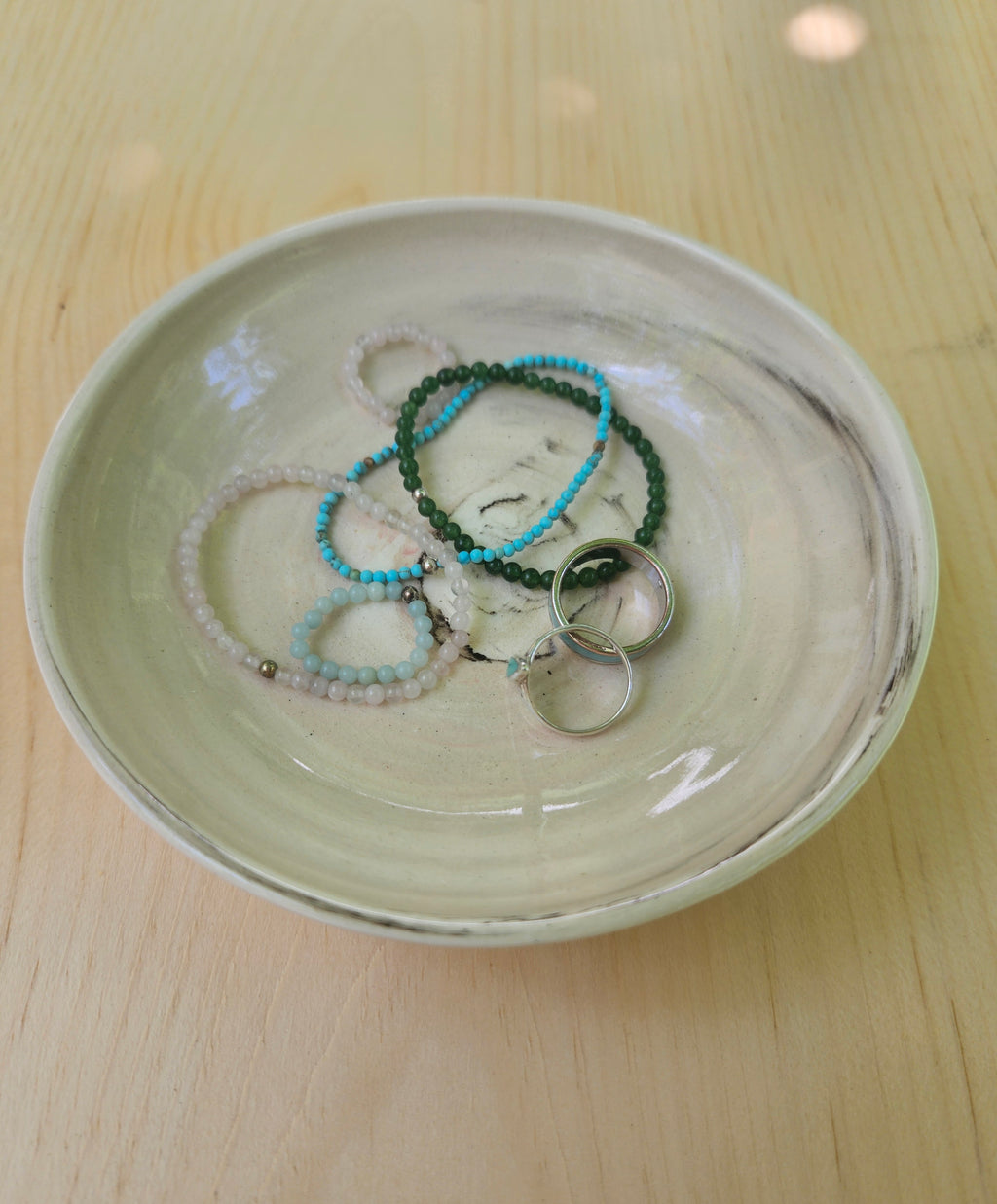 Marbled Clay Catchall Bowl