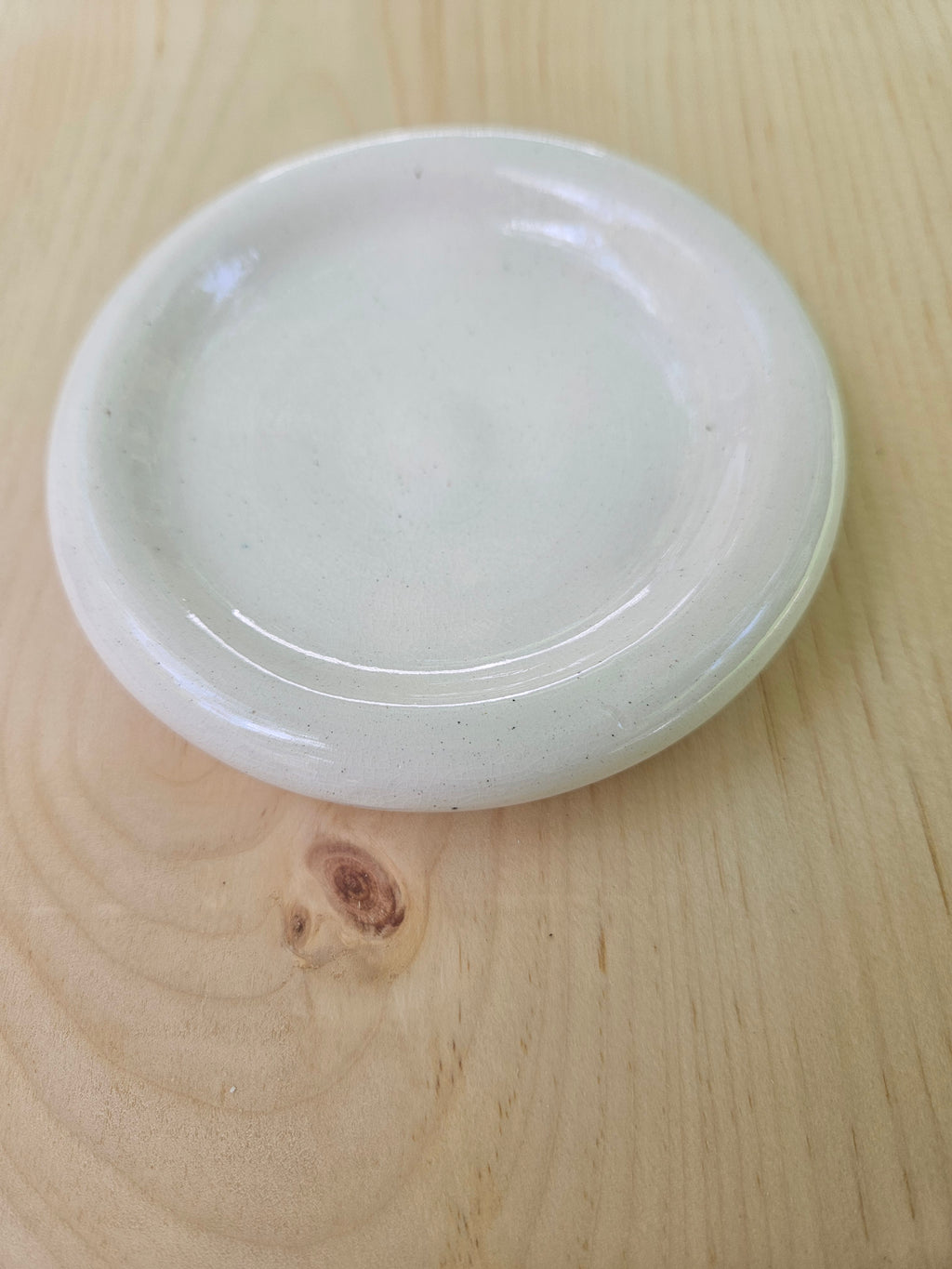 White Ring Dish
