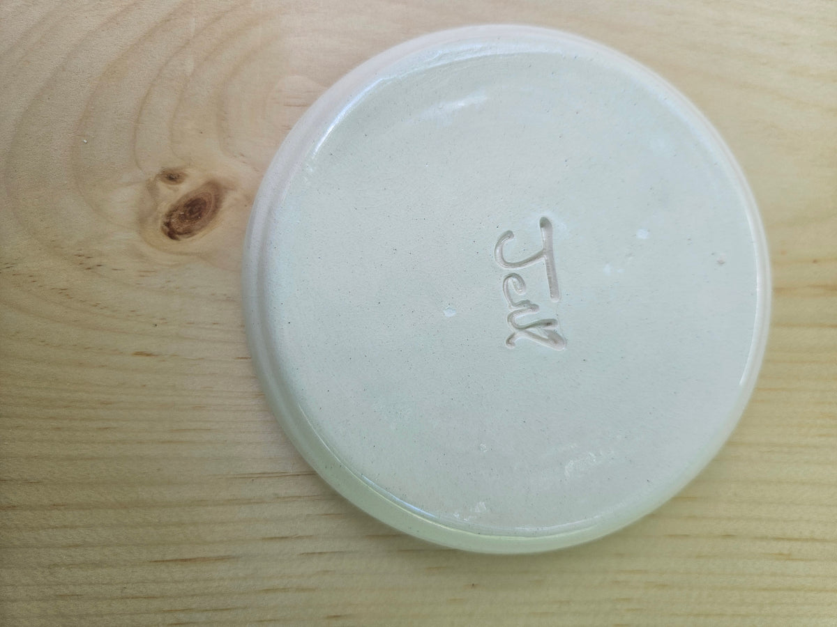 White Ring Dish