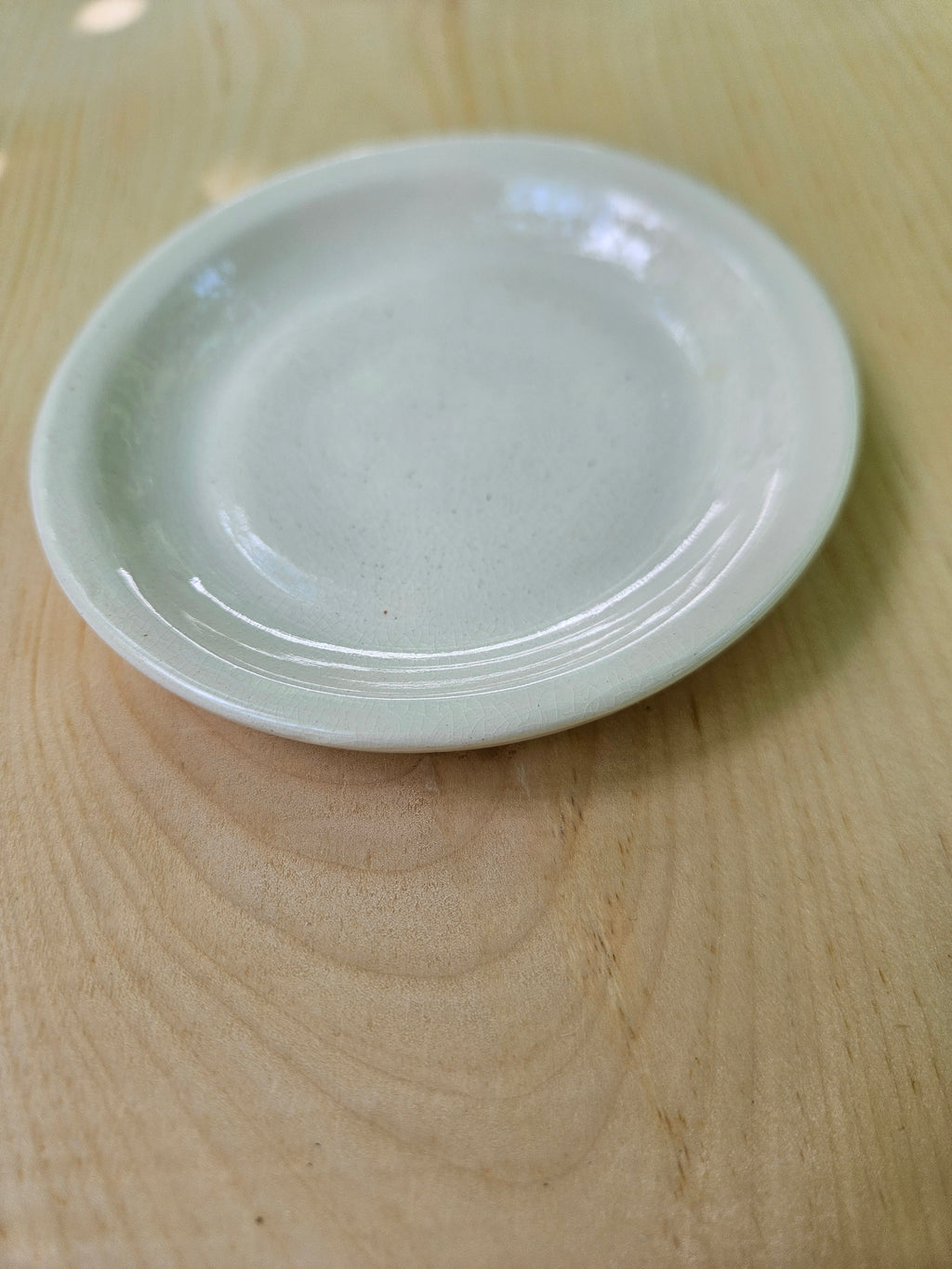 White Ceramic Ring Dish