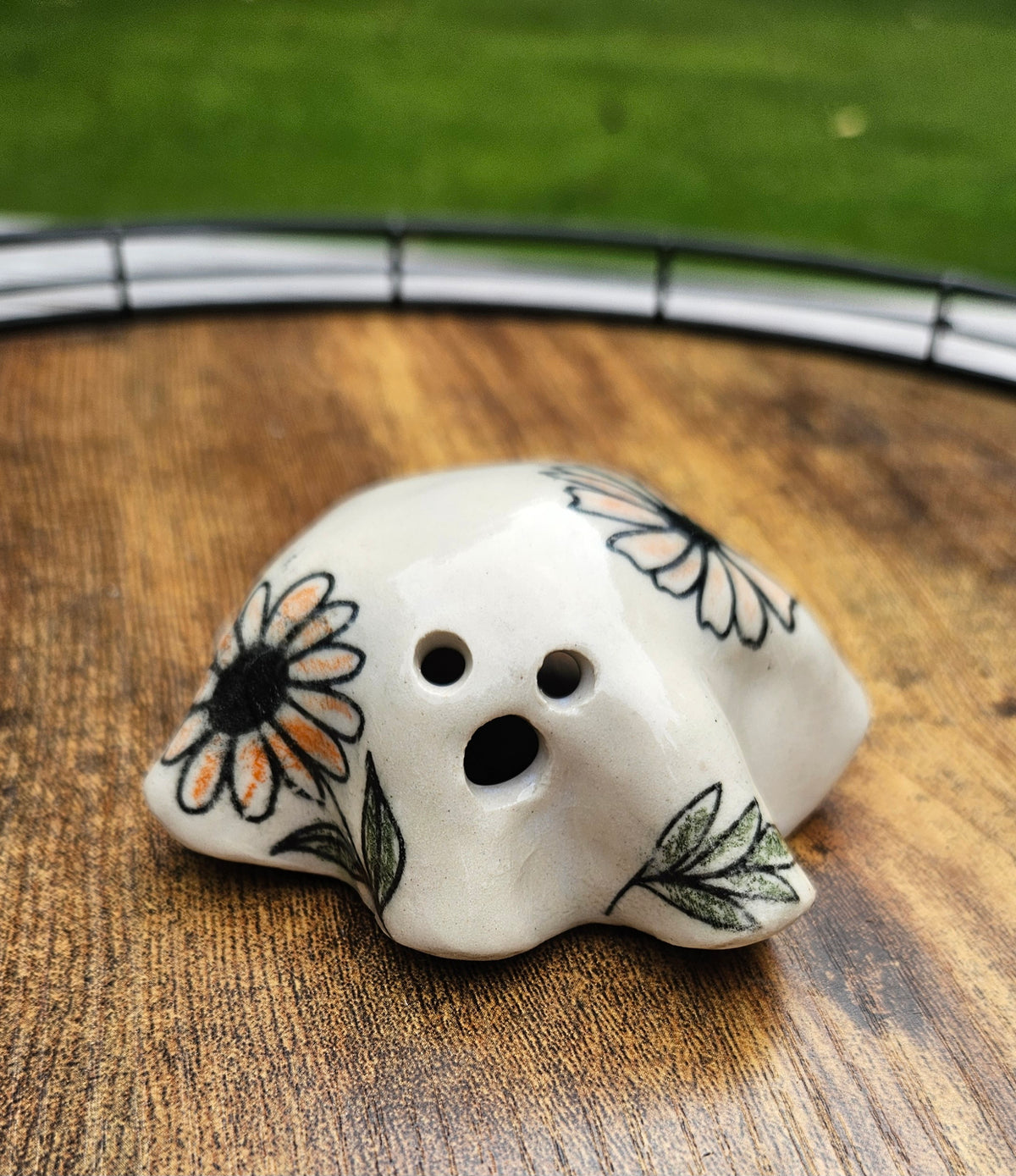 Mini Botanical Tea Light Ghost