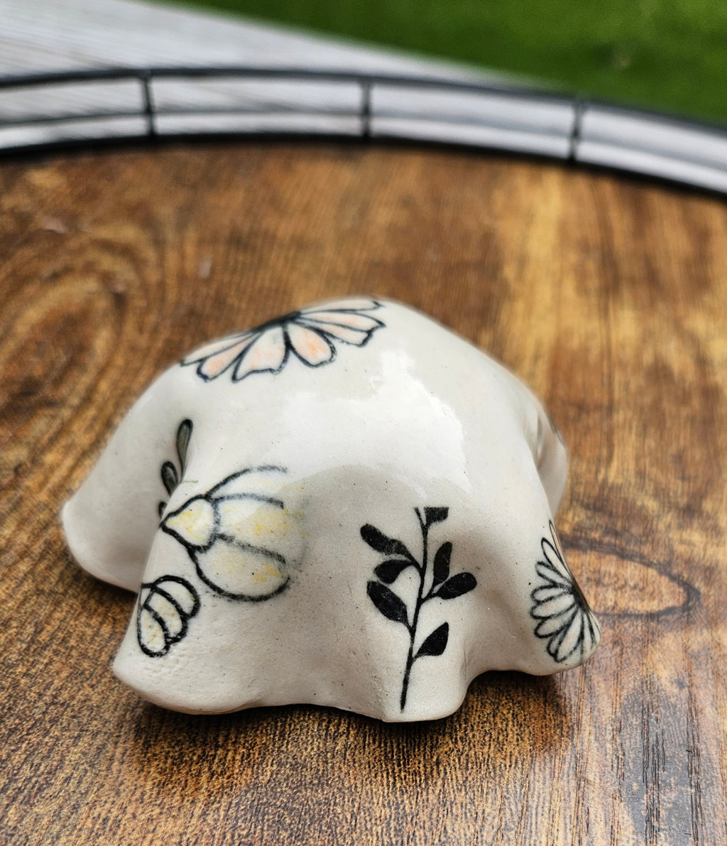 Mini Botanical Tea Light Ghost