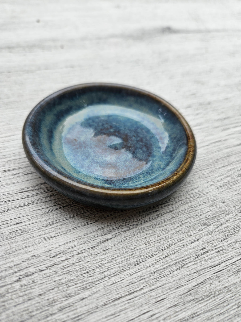 Ocean Blue Ring Dish