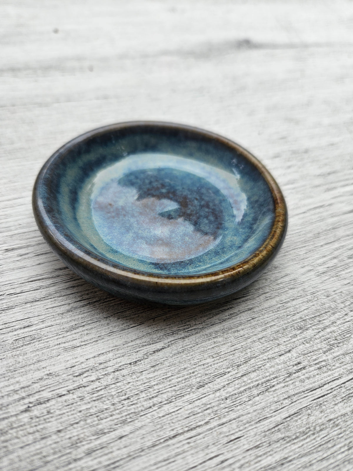 Ocean Blue Ring Dish