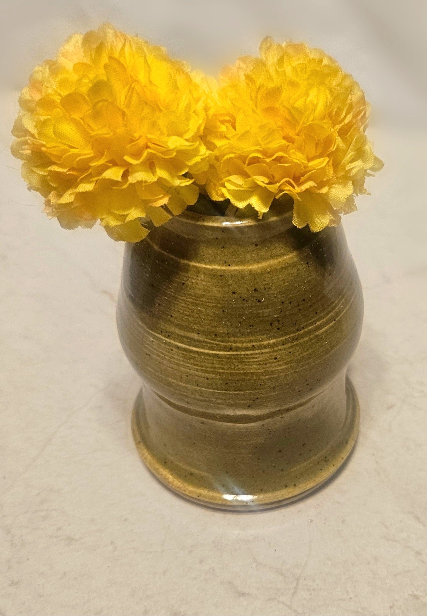 Miniature Olive Vase
