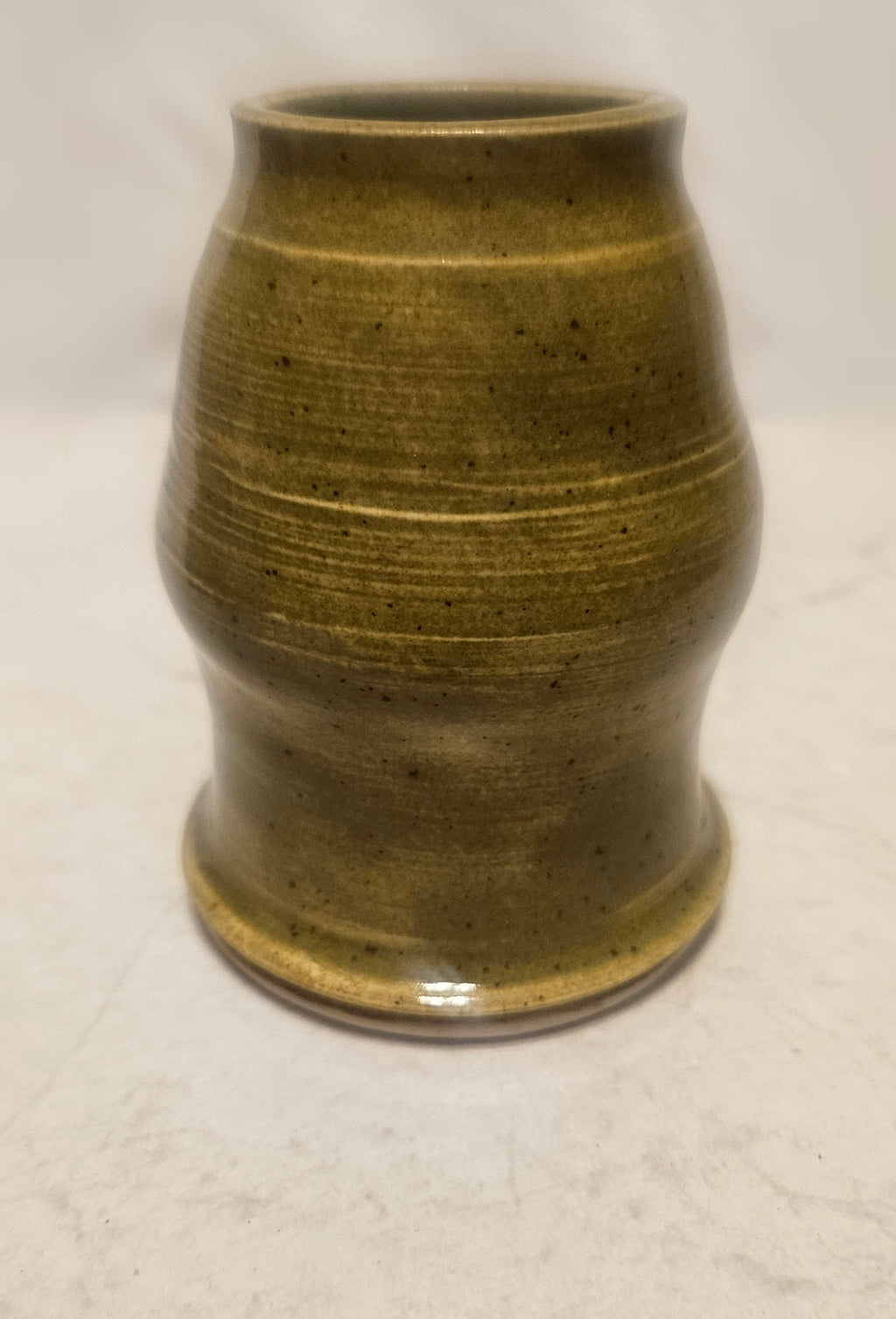Miniature Olive Vase